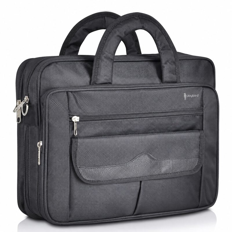 Anthracite Large Document & Laptop Bag
