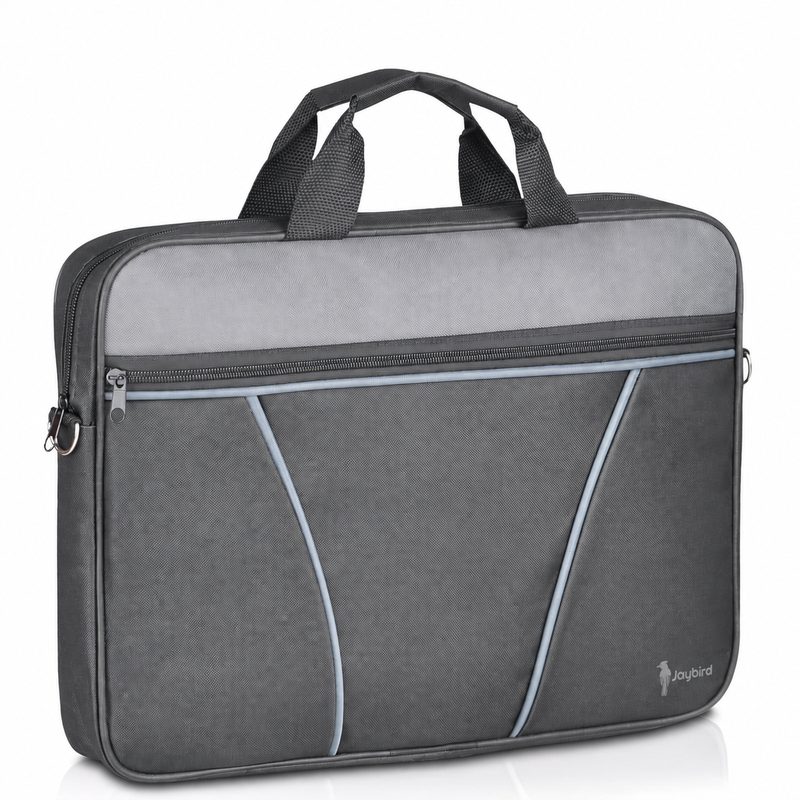 Anthracite Grey Laptop Briefcase