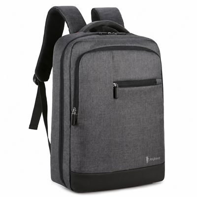 Antrasit Melanj İş Laptop Sırt Çantası — Logo Baskılı