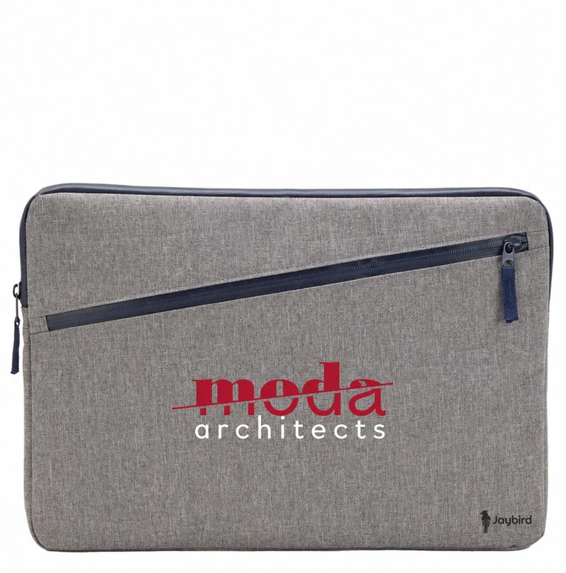 Grey Zipped Laptop & Tablet Sleeve
