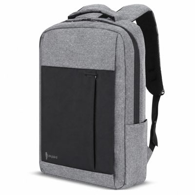 Gri Melanj Slim Laptop Sırt Çantası — Logo Baskılı Kurumsal Promosyon