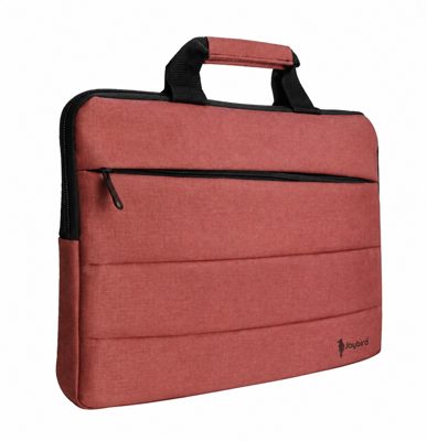 Kiremit Kırmızısı Küçük Boy Evrak Çantası — Laptop Bölmeli Logo Baskılı Promosyon Çanta