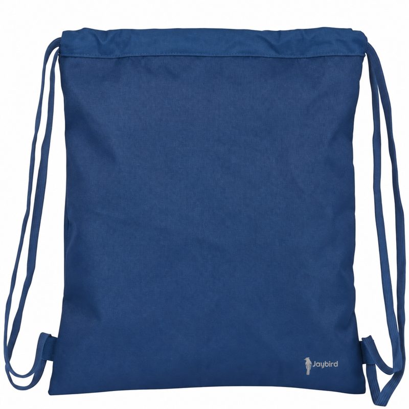 Lacivert Bez Büzgülü İpli Çanta — Baskıya Uygun Sade Gymsack Promosyon