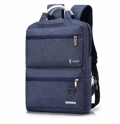 Lacivert Karabinalı Slim Laptop Sırt Çantası — Logo Baskılı Kurumsal Promosyon