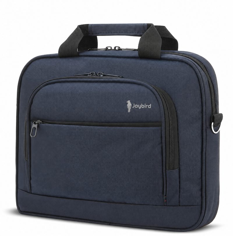 Navy Compact Laptop & Document Bag