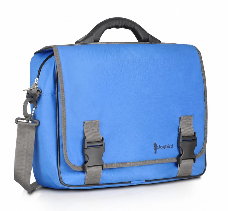 Blue and Grey Document & Laptop Bag