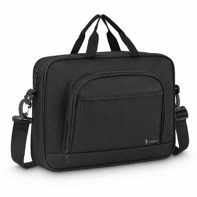 Siyah Askılı Laptop Evrak Çantası — Logo Baskılı