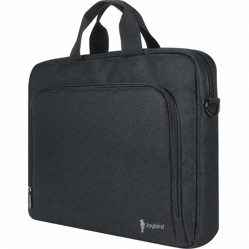 Black Slim Laptop Briefcase