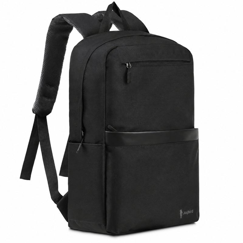 Black Minimal City Backpack