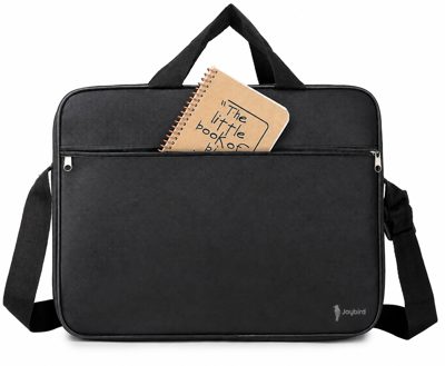 Siyah Ön Cepli Laptop Evrak Çantası — Logo Baskılı Kurumsal Promosyon