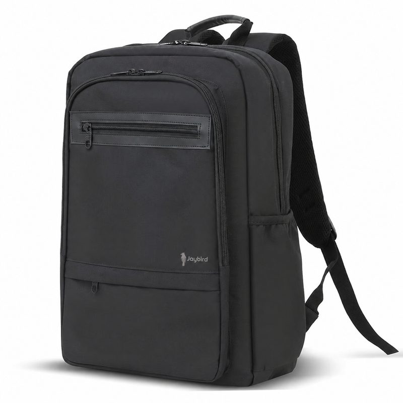 Black Business Backpack with Combination-Lock Pocket